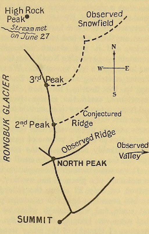 Mount Everest 1921 Reconnaissance The Northern Approach